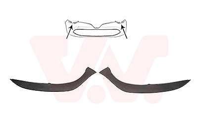 Van Wezel Blende, Stoßfänger [Hersteller-Nr. 4373580] für Renault