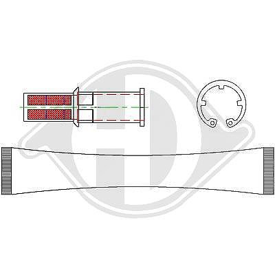 Diederichs Trockner, Klimaanlage [Hersteller-Nr. DCT1246] für Audi, Skoda, Seat, VW