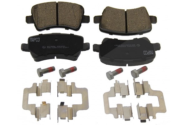 Mapco Bremsbeläge hinten (Satz) [Hersteller-Nr. 6974HPS] für Ford, Land Rover, Volvo