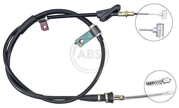 A.b.s. Seilzug, Feststellbremse [Hersteller-Nr. K14094] für Subaru, Suzuki