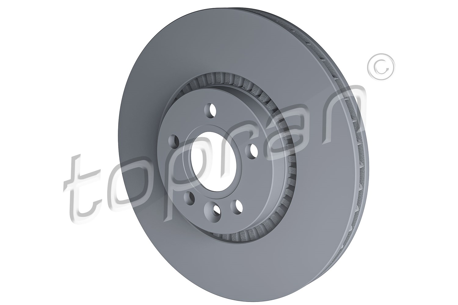 Topran Bremsscheibe Vorderachse Belüftet [Hersteller-Nr. 304405] für Volvo, Land Rover, Ford