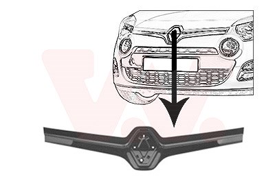 Van Wezel Kühlergitter [Hersteller-Nr. 4372513] für Renault