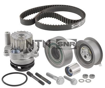 Snr Wasserpumpe + Zahnriemensatz [Hersteller-Nr. KDP457.680] für VW, Audi, Seat, Skoda