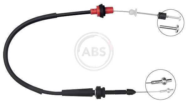 A.b.s. Gaszug [Hersteller-Nr. K37520] für VW, Seat