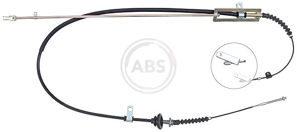A.b.s. Seilzug, Feststellbremse [Hersteller-Nr. K14091] für Mazda