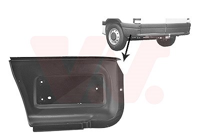 Van Wezel Seitenwand [Hersteller-Nr. 4387133] für Renault, Nissan, Opel