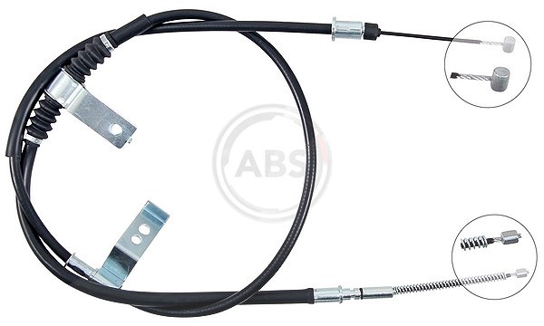 A.b.s. Seilzug, Feststellbremse [Hersteller-Nr. K14065] für Daewoo, Chevrolet