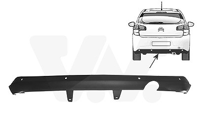 Van Wezel Spoiler [Hersteller-Nr. 0929508] für Citroën