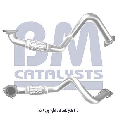 Bm Catalysts Abgasrohr [Hersteller-Nr. BM50537] für Opel, Chevrolet, Vauxhall
