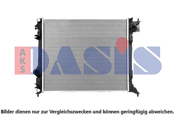 Aks Dasis Kühler, Motorkühlung [Hersteller-Nr. 070191N] für Nissan, Renault