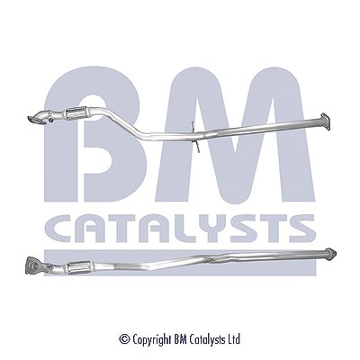 Bm Catalysts Abgasrohr [Hersteller-Nr. BM50389] für Opel, Vauxhall