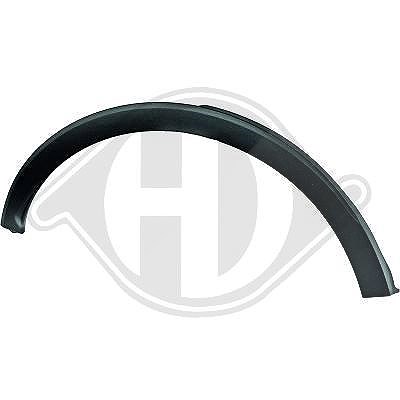 Diederichs Zier-/Schutzleiste, Kotflügel [Hersteller-Nr. 4406166] für Renault