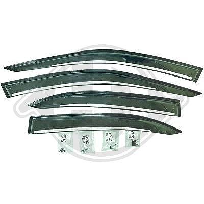 Diederichs Windabweiser [Hersteller-Nr. 1672120] für Mercedes-Benz