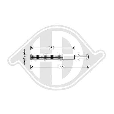 Diederichs Trockner, Klimaanlage [Hersteller-Nr. DCT1000] für Audi, Skoda, Seat, VW