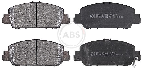 A.b.s. Bremsbelagsatz, Scheibenbremse [Hersteller-Nr. 35014] für Honda
