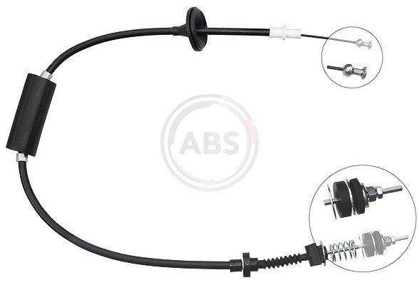 A.b.s. Seilzug, Kupplungsbetätigung [Hersteller-Nr. K28630] für VW, Seat