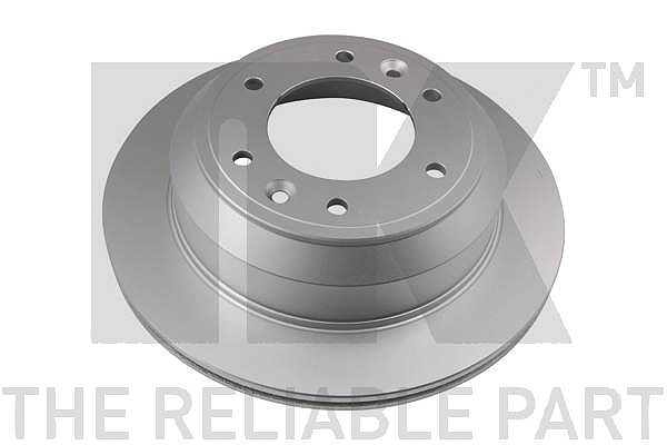 Nk 1x Bremsscheibe [Hersteller-Nr. 313437] für Hyundai