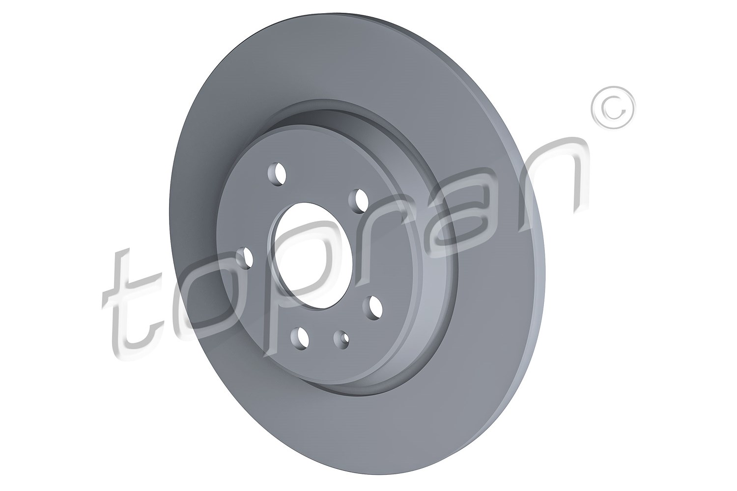 Topran Bremsscheibe COATED Hinterachse Voll [Hersteller-Nr. 113011] für Audi