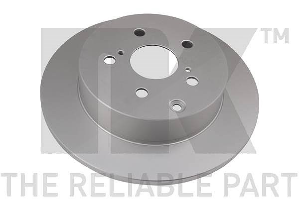 Nk 1x Bremsscheibe Hinterachse Voll [Hersteller-Nr. 3145136] für Toyota