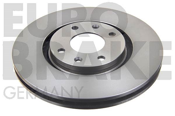 Eurobrake Bremsscheibe Vorderachse BELÜFTET [Hersteller-Nr. 5815201927] für Peugeot, Ds, Vauxhall, Opel, Citroën