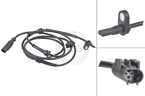 A.b.s. Sensor, Raddrehzahl [Hersteller-Nr. 30671] für Fiat