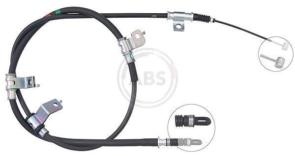 A.b.s. Seilzug, Feststellbremse [Hersteller-Nr. K17500] für Hyundai