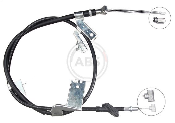 A.b.s. Seilzug, Feststellbremse [Hersteller-Nr. K13859] für Opel, Vauxhall, Suzuki