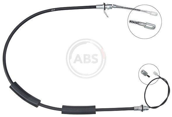 A.b.s. Seilzug, Feststellbremse [Hersteller-Nr. K14049] für Dodge, Chrysler