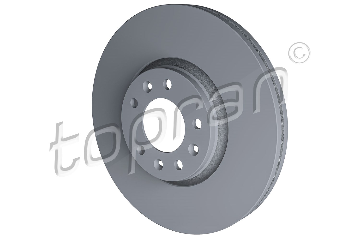 Topran Bremsscheibe Vorderachse Belüftet [Hersteller-Nr. 722488] für Peugeot, Citroën, Toyota