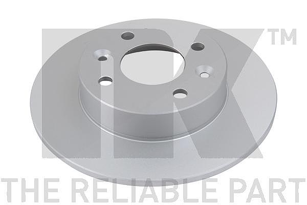 Nk 1x Bremsscheibe [Hersteller-Nr. 313906] für Renault