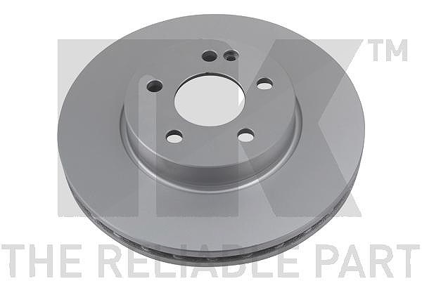 Nk 1x Bremsscheibe Vorderachse Belüftet [Hersteller-Nr. 313375] für Mercedes-Benz