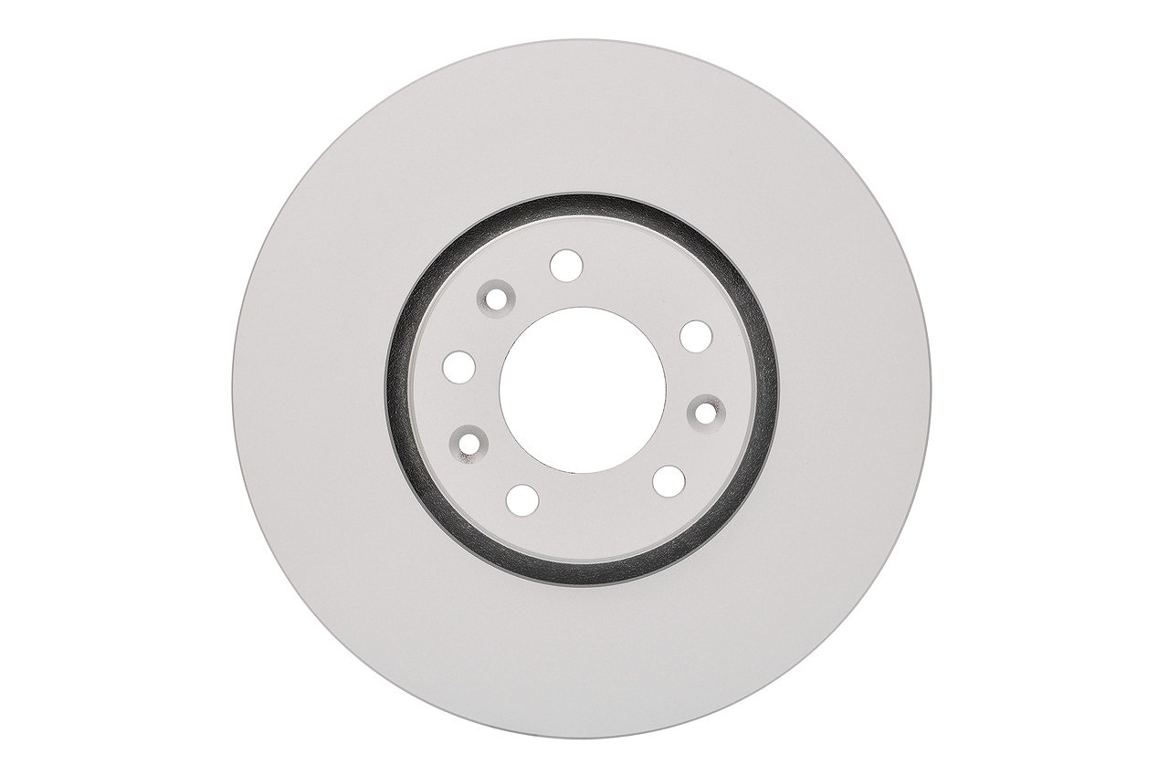Bosch 1x Bremsscheibe Vorderachse Belüftet [Hersteller-Nr. 0986479C53] für Citroën, Fiat, Toyota, Peugeot