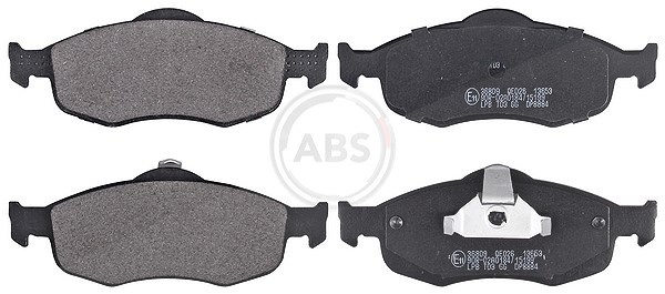 A.b.s. Bremsbelagsatz, Scheibenbremse [Hersteller-Nr. 36809] für Ford