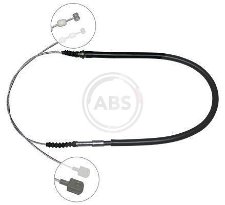 A.b.s. Seilzug, Feststellbremse [Hersteller-Nr. K16268] für Toyota