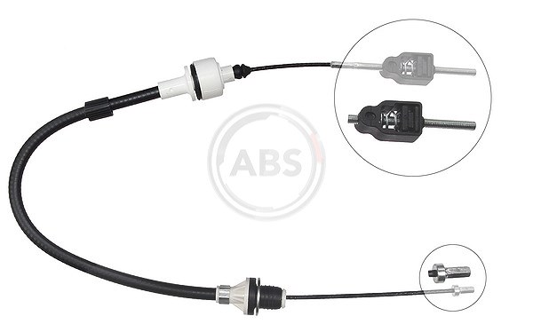 A.b.s. Seilzug, Kupplungsbetätigung [Hersteller-Nr. K27810] für Opel