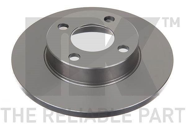 Nk 1x Bremsscheibe Vorderachse [Hersteller-Nr. 204718] für Audi