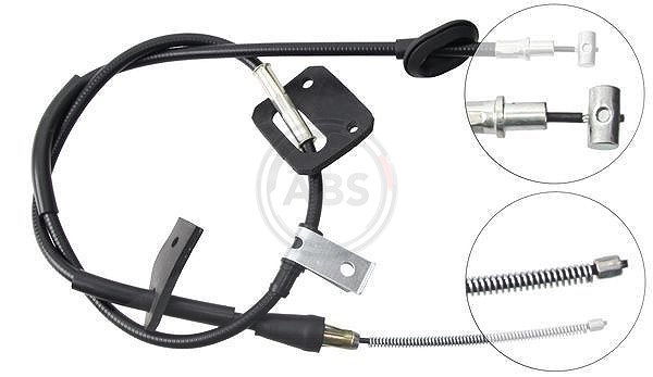 A.b.s. Handbremsseil Trommelbremse Hinterachse [Hersteller-Nr. K12618] für Suzuki, Santana