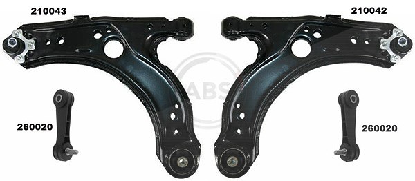 A.b.s. Reparatursatz, Querlenker [Hersteller-Nr. 219905] für Audi, Seat, VW, Skoda