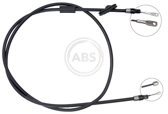 A.b.s. Seilzug, Feststellbremse [Hersteller-Nr. K19855] für Mercedes-Benz