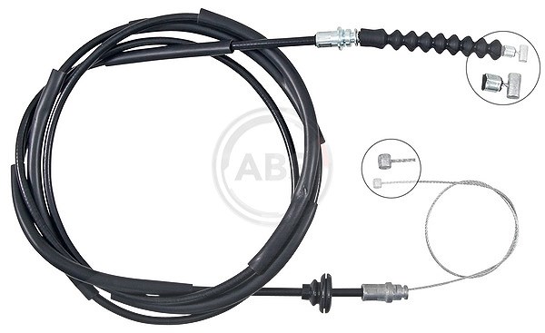 A.b.s. Seilzug, Feststellbremse [Hersteller-Nr. K14166] für Toyota