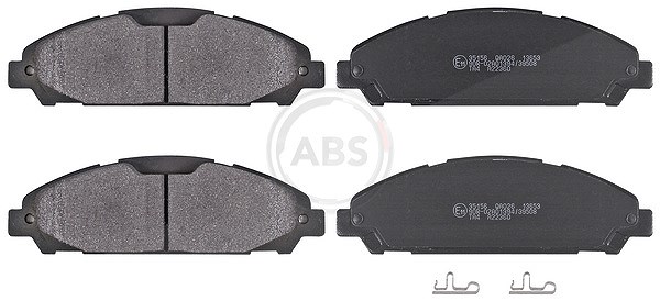 A.b.s. Bremsbelagsatz, Scheibenbremse [Hersteller-Nr. 35156] für Ford Usa