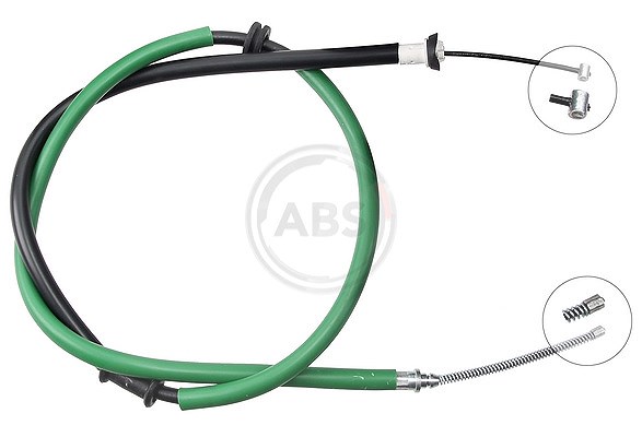 A.b.s. Handbremsseil Trommelbremse Hinterachse [Hersteller-Nr. K16837] für Citroën, Peugeot, Fiat