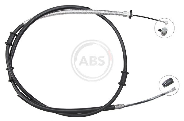 A.b.s. 1x Handbremsseil Trommelbremse Hinterachse [Hersteller-Nr. K19060] für Fiat