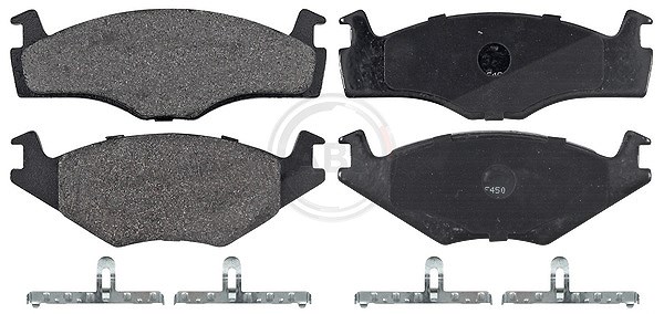 A.b.s. Bremsbelagsatz, Scheibenbremse [Hersteller-Nr. 36540] für Seat, VW