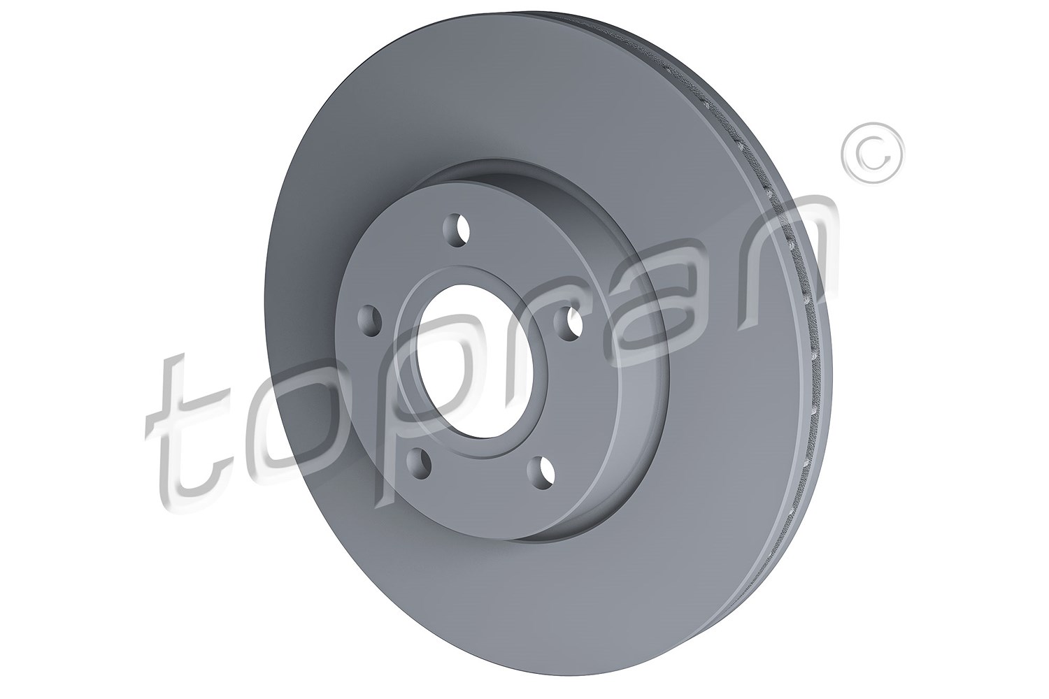 Topran Bremsscheibe Vorderachse Belüftet [Hersteller-Nr. 304728] für Ford