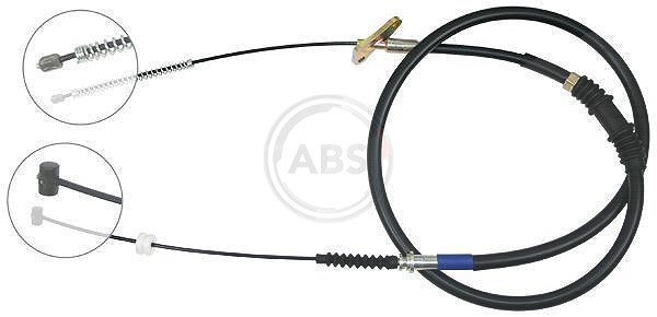 A.b.s. Seilzug, Feststellbremse [Hersteller-Nr. K15387] für Vauxhall, Opel