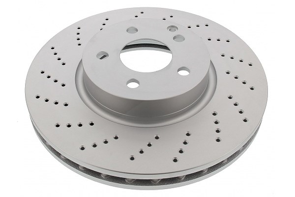 Mapco 1x Bremsscheibe [Hersteller-Nr. 25790C] für Mercedes-Benz