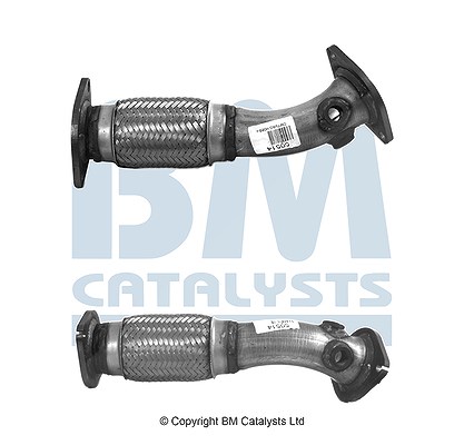 Bm Catalysts Abgasrohr [Hersteller-Nr. BM50514] für Opel, Renault, Nissan, Vauxhall
