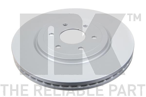 Nk 1x Bremsscheibe [Hersteller-Nr. 312276] für Nissan