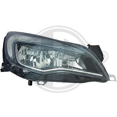 Diederichs Hauptscheinwerfer [Hersteller-Nr. 1807282] für Opel
